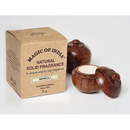 SHAMASA Naturalne perfumy w kremie NEROLI trwały zapach 6g